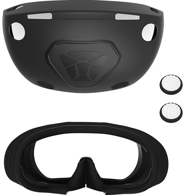 SPACE SHIELD PS VR2 相容頭戴式裝置保護矽膠套, 單一商品, 1個