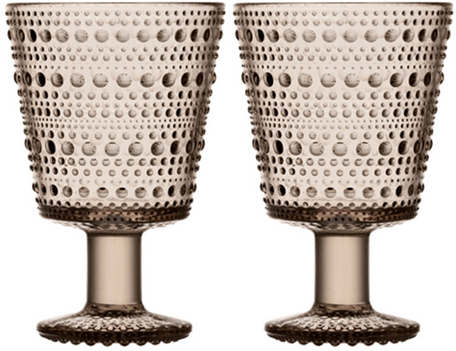 이딸라 가스테헬미 유니버설 글래스 260ml, 린넨, 2개