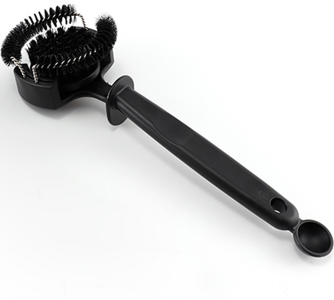 칼딘 올 클리닝 커피머신 브러쉬 51/54mm, 블랙, 1개