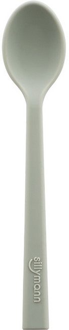 실리만 크림 어린이 숟가락, 크림그린, 단품, 1개