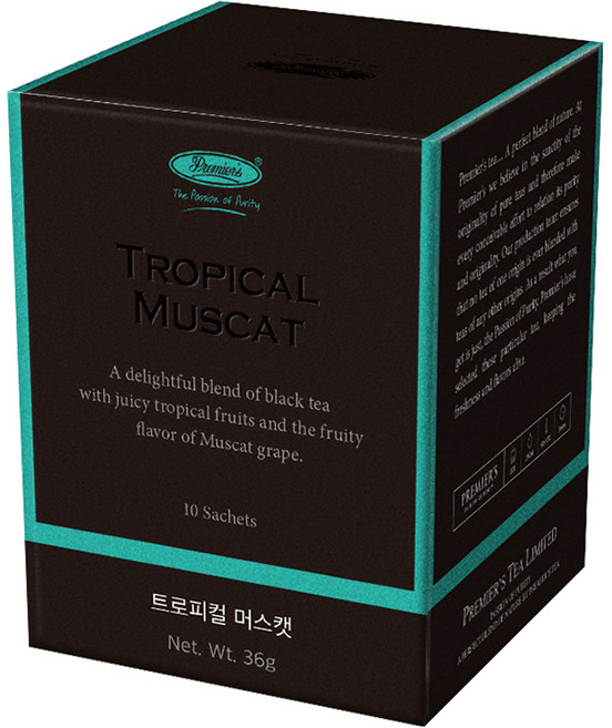 프리미어스티 얼그레이 홍차, 2.5g, 10개입, 1개