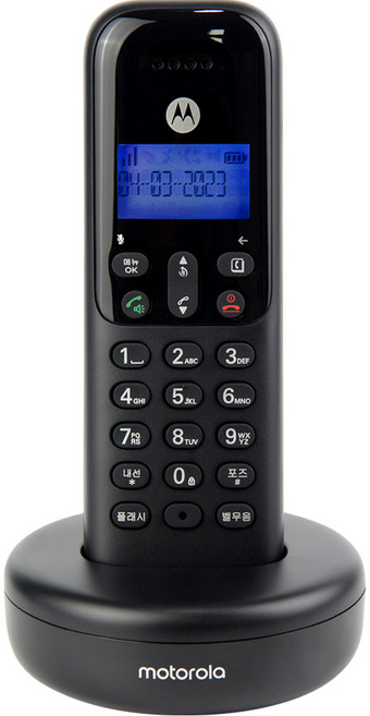 모토로라 디지털 무선 전화기, T501A+