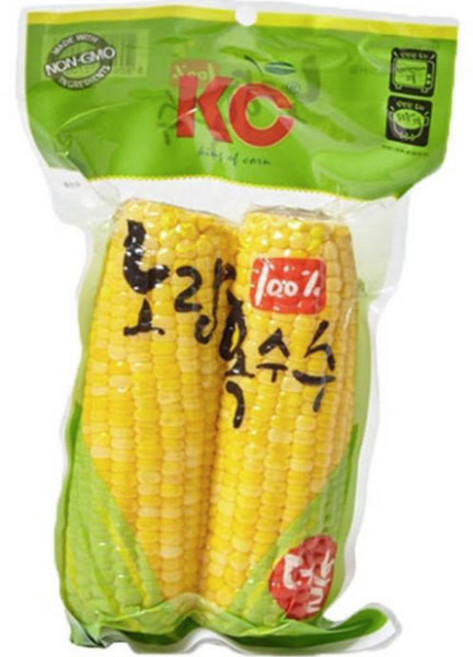 킹오브콘 노랑옥수수 2p, 500g, 1개