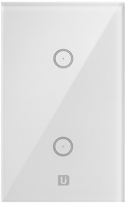 유아이 IOT 2구 스마트 스위치, 1개