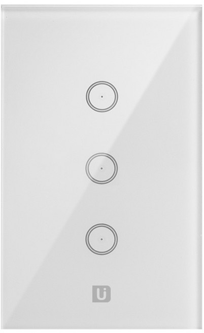 유아이 홈 IOT 스마트 벽스위치 3구 SW30S, 1개