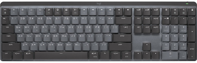 로지텍 MX MECHANICAL 무선 일반형 키보드, 혼합색상, YR0082, 갈축