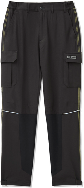 케이투세이프티 워크웨어 팬츠 PT-A2301, 블랙, 1개