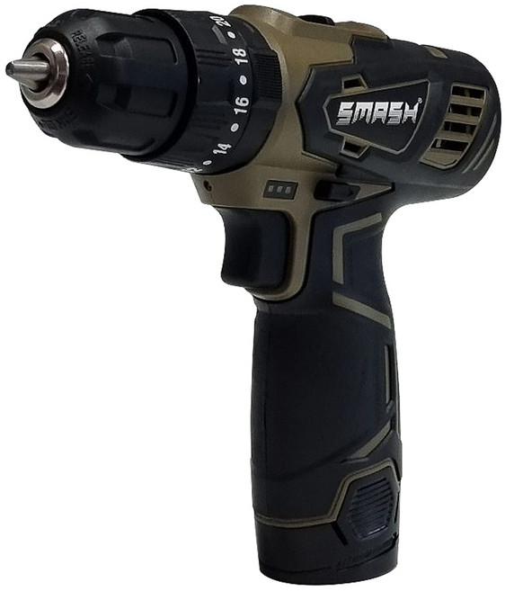 스매쉬 12V 리튬 충전 햄머 드릴 SMH12LiK, 1세트