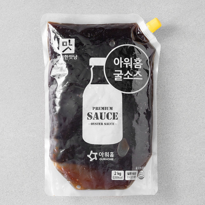 아워홈 행복한맛남 굴소스, 2kg, 1개
