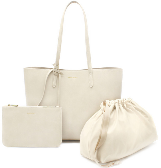 세인트스코트 사반나 쇼퍼백 + 파우치 2종 세트