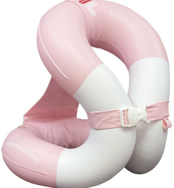 휠라 워니프렌즈 보이언시 넥 자켓 물놀이용품, 핑크