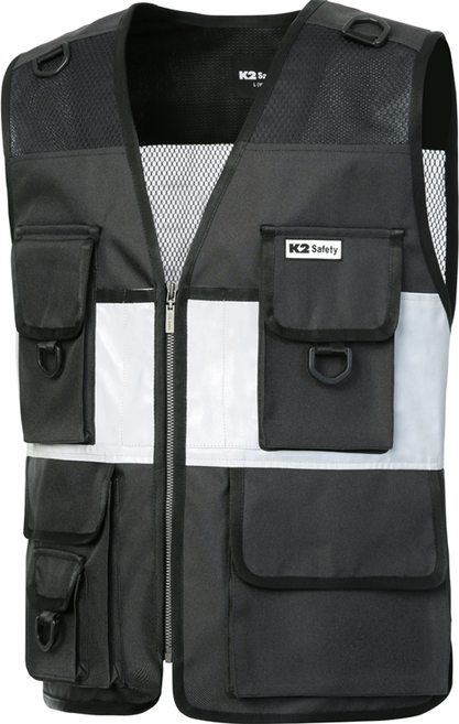 K2세이프티 워크웨어 안전복 조끼 VE-2605, 1개