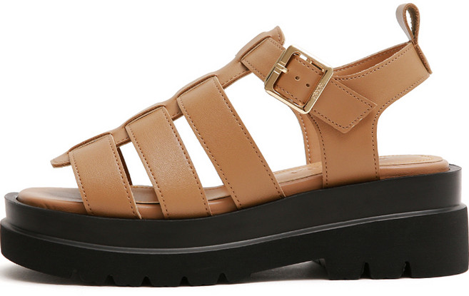 마크모크 여성용 탑 샌들 6cm