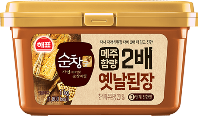 순창궁 해표 옛날된장, 1kg, 1개