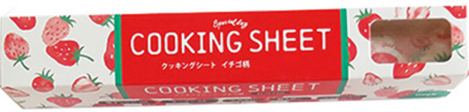 베이킹용 딸기 왁스페이퍼 MP198, 1개입, 1개