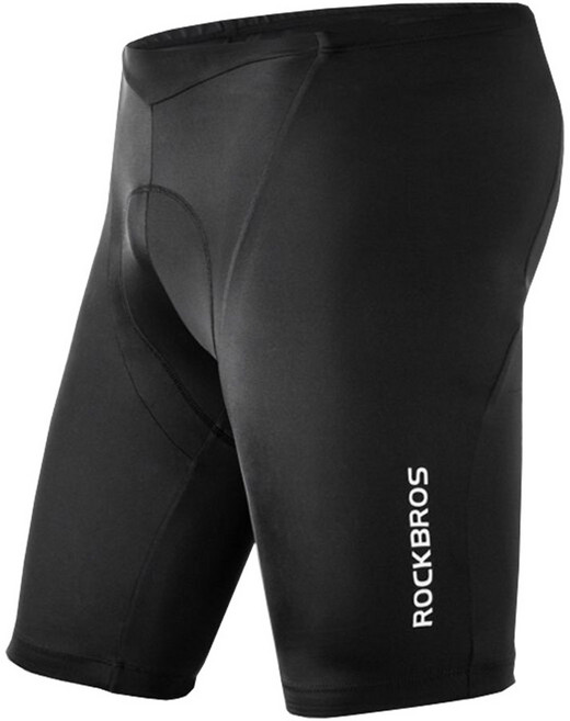 락브로스 남성용 숏타이즈 자전거 패드 반바지 RK1008B