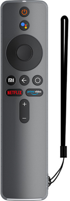 GRAYCO 샤오미 TV 스틱 4K 컬러 풀커버 리모컨 케이스 + 손목 스트랩 MATTE CLEAR, 1개