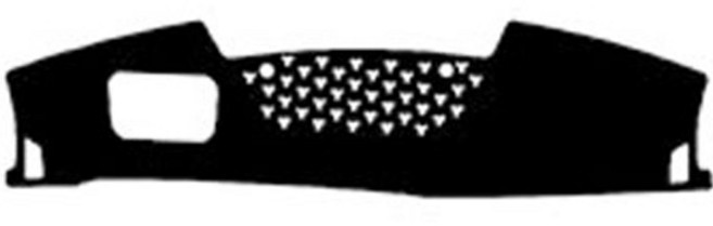 차덕후 논슬립 마이크로 벨벳 대쉬보드 커버 DK380, 블랙, 기아 더 뉴 셀토스 2022