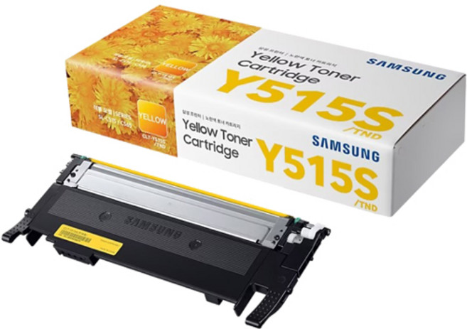 삼성전자 컬러 레이저프린터 토너 CLT-Y515S/TND, 옐로우 CLT-Y515S/TND, 1개