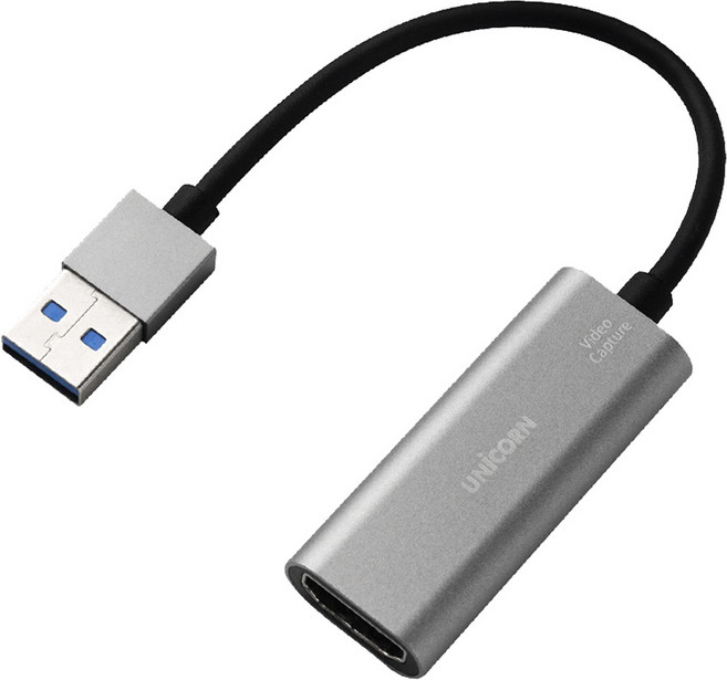 유니콘 4K 60Hz USB HDMI 영상녹화 스트리밍캡쳐 비디오 캡쳐보드, VC-100A