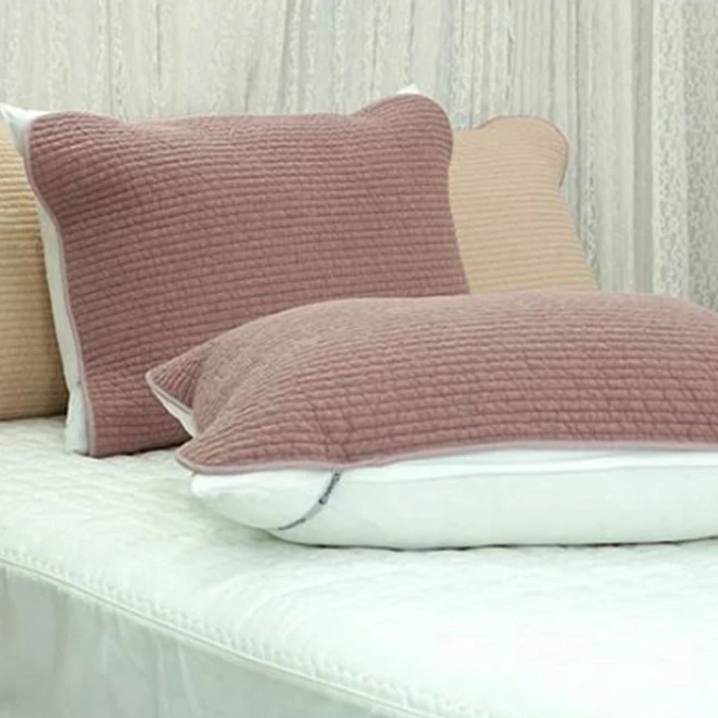 스누즈 피그먼트 순면 밴딩 베개커버 - 쿠팡