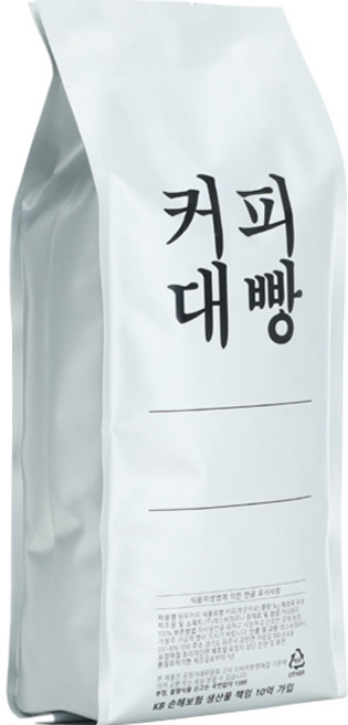 커피대빵 테라 센서리 블렌딩 원두커피, 홀빈(분쇄안함), 1kg, 1개