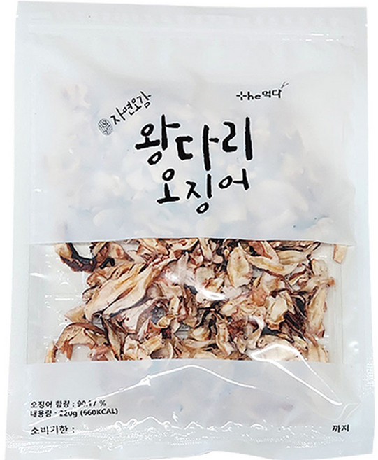 더먹다 왕다리 오징어, 220g, 1개