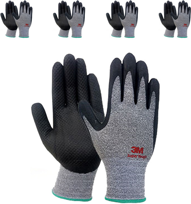 쓰리엠 슈퍼터프 엠보 안전장갑 양손세트, 5세트