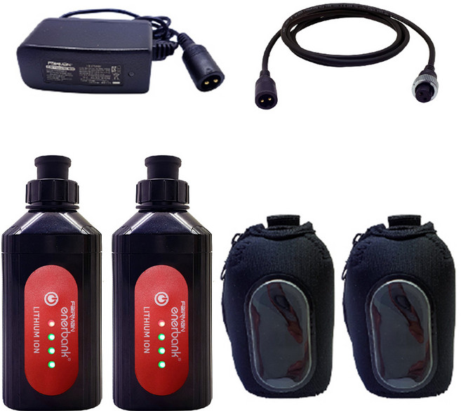 페어맨 삼성SDI 전동릴 리튬이온 충전 배터리팩 FSE3500 패키지박스 바낙스용, FMSS18650 35E-4S1PA, 혼합색상