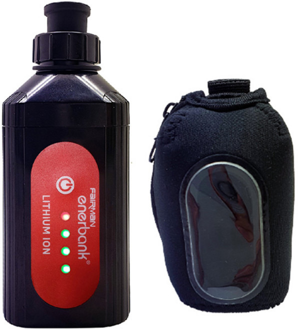 페어맨 삼성SDI 전동릴 리튬이온 충전 배터리팩 FSE3500 단품 바낙스용 배터리 + 파우치 세트, FMSS18650 35E-4S1PA, 혼합색상