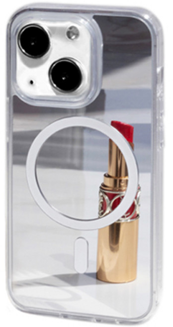 iRUDA 맥세이프 미러 투명 범퍼 휴대폰 케이스