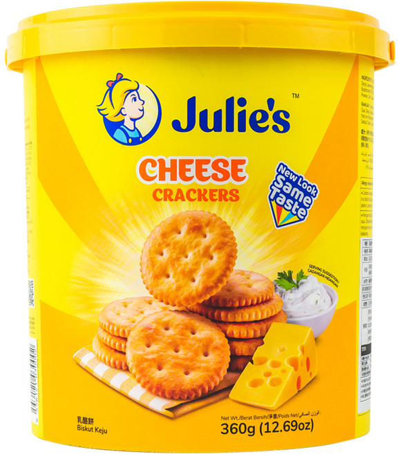 줄리스 치즈크래커, 360g, 1개