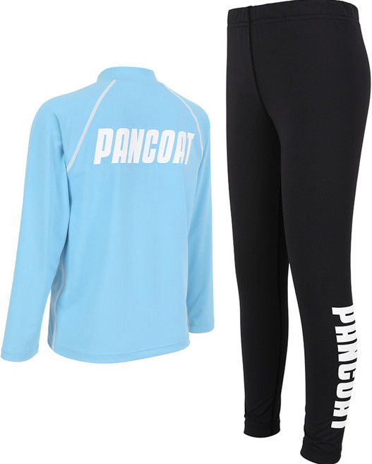 팬콧 아동용 초등학생 수영복 래쉬가드 상의 + 하의 세트 RKCO23BR14