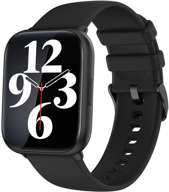 젤센 웨어러블 스마트워치 에어워치3, 블랙, 45.5cm, 블루투스