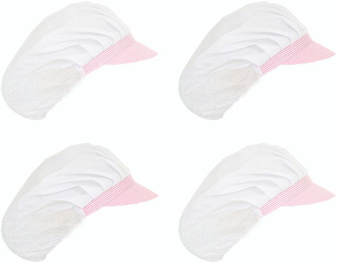 업소용 반망사 위생모자, 핑크, 4개
