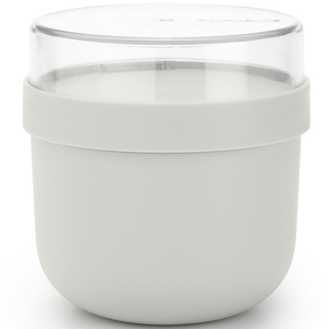 브라반티아 메이크 앤 테이크 브렉퍼스트 보울 0.5L, 라이트그레이, 1개
