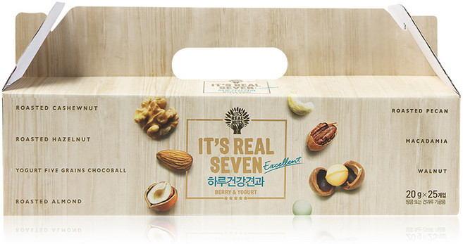 잇츠리얼세븐 엑설런트 하루건강견과 25p, 500g, 1개