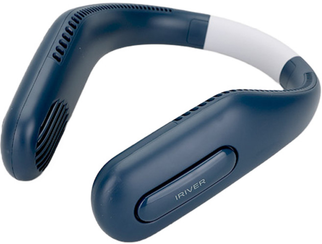 아이리버 스톰 넥밴드 선풍기, INF-P9, 블루그레이