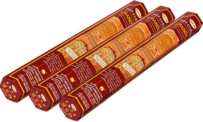 HEM 인센스 스틱 20개입 x 3p 세트, 프레셔스 찬단