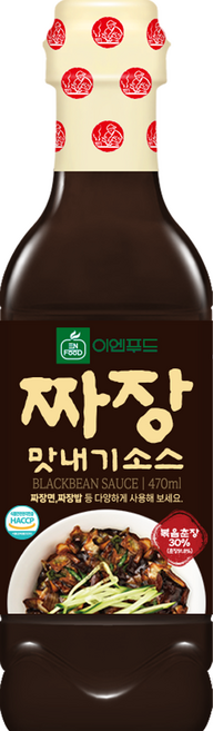 이엔푸드 짜장 맛내기 소스, 470ml, 1개