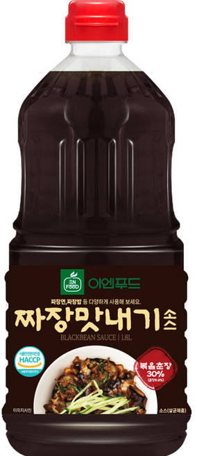 이엔푸드 짜장 맛내기 소스, 1.8L, 1개