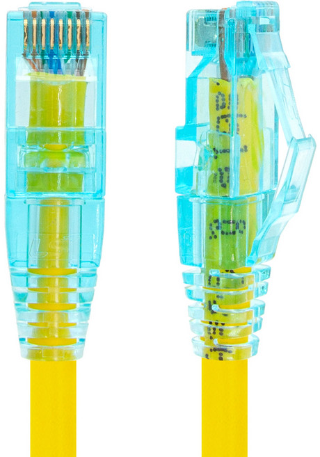 soltop LS電線 EZ 韓國製 手工製作 UTP CAT.6 Giga 網路線, 黃色(SOLTOP-1056), 1個, 3m
