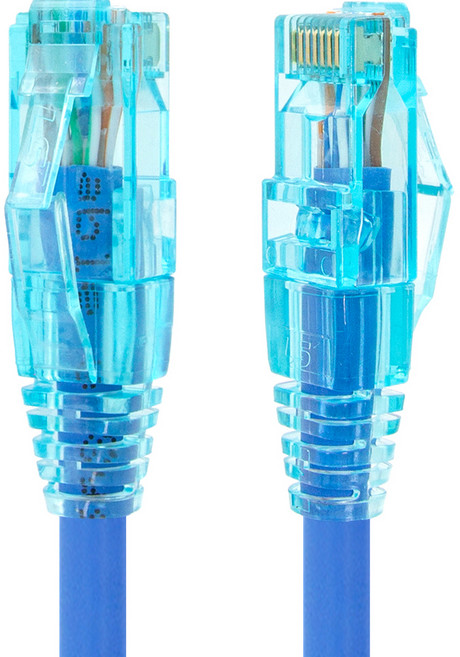 soltop LS電線 EZ 韓國製 手工製作 UTP CAT.6 Giga 網路線, 藍色(SOLTOP-1050), 1個, 15m
