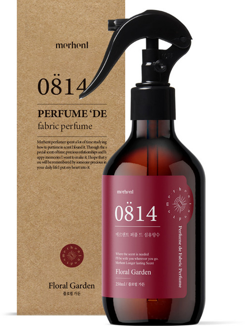 메르헨트 퍼퓸 드 섬유향수 룸스프레이, 플로럴가든, 250ml, 1개