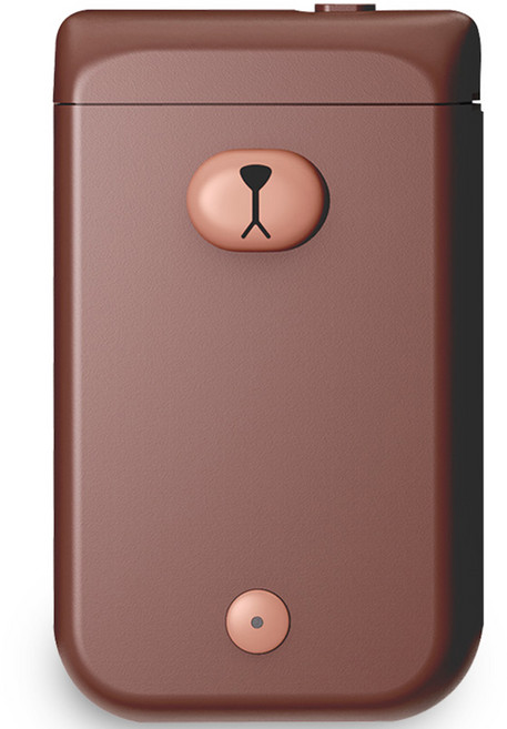 카피어랜드 미모 라벨프린터 D30S, 브라운, 1세트