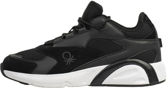 베네통 여성용 어글리 하이 운동화 JB1F03