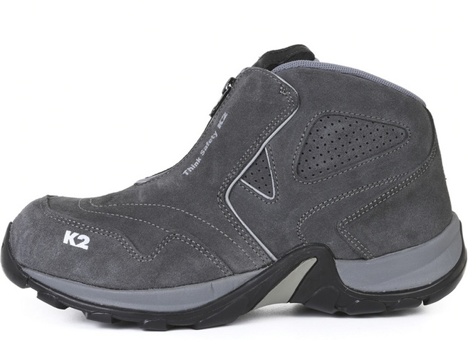 케이투세이프티 보통작업용 기능성 안전화 K2-26LP, 그레이, 1개