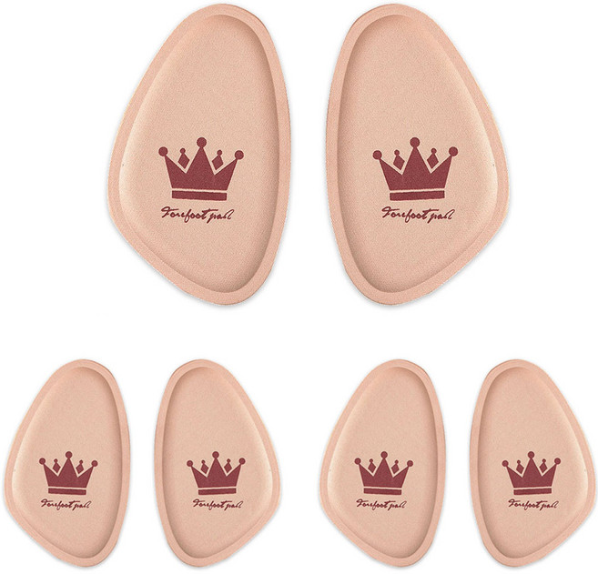 아이리벳 여성용 크라운 구두 앞꿈치 깔창