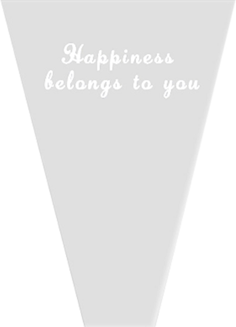 팬시픽스 투명 꽃 포장지 L, 02 해피니스, 50개