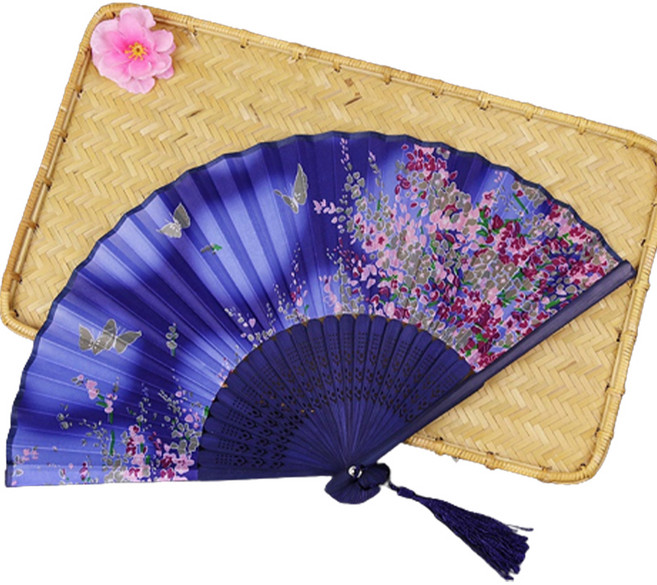 대나무 실크 부채, 24, 1개